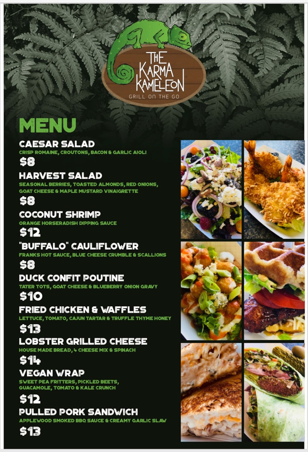 Karma Kameleon : Grill On The Go | 300 Taylor Road CURBside, Niagara-on-the-Lake, ON L0S 1J0, Canada | Phone: (905) 227-2233