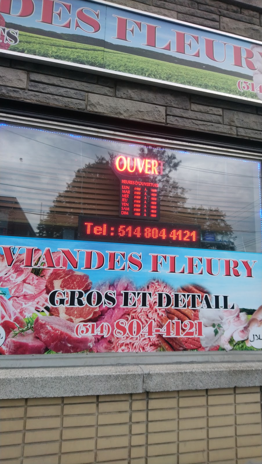 Viandes Fleury | 3500 Rue Fleury E, Montréal-Nord, QC H1H 2S1, Canada | Phone: (514) 804-4121