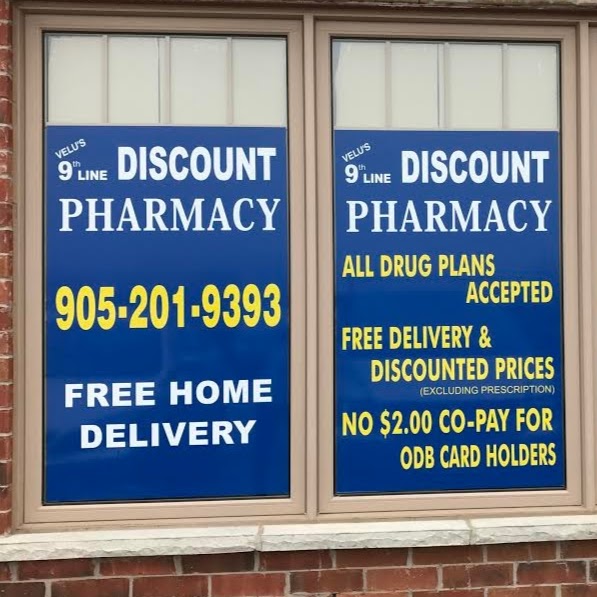 9th Line Discount Pharmacy | 6884 14th Ave Unit 1C, Markham, ON L6B 1A8, Canada | Phone: (905) 201-9393