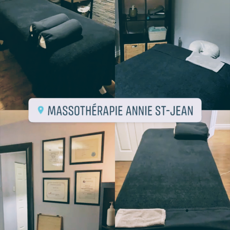 Massothérapie Annie St-Jean | 18 Rue Stocker, Notre-Dame-de-lÎle-Perrot, QC J7V 8K1, Canada | Phone: (514) 975-2702