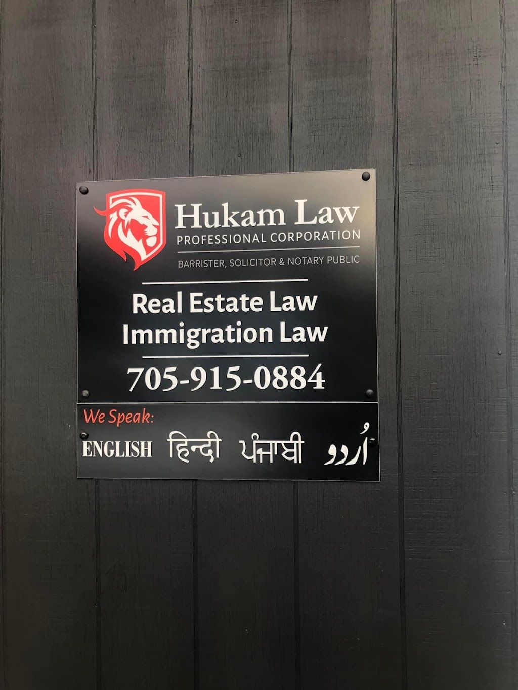 Hukam Law Professional Corporation | 98 Mary St Unit# B, Barrie, ON L4N 1T1, Canada | Phone: (705) 915-0884