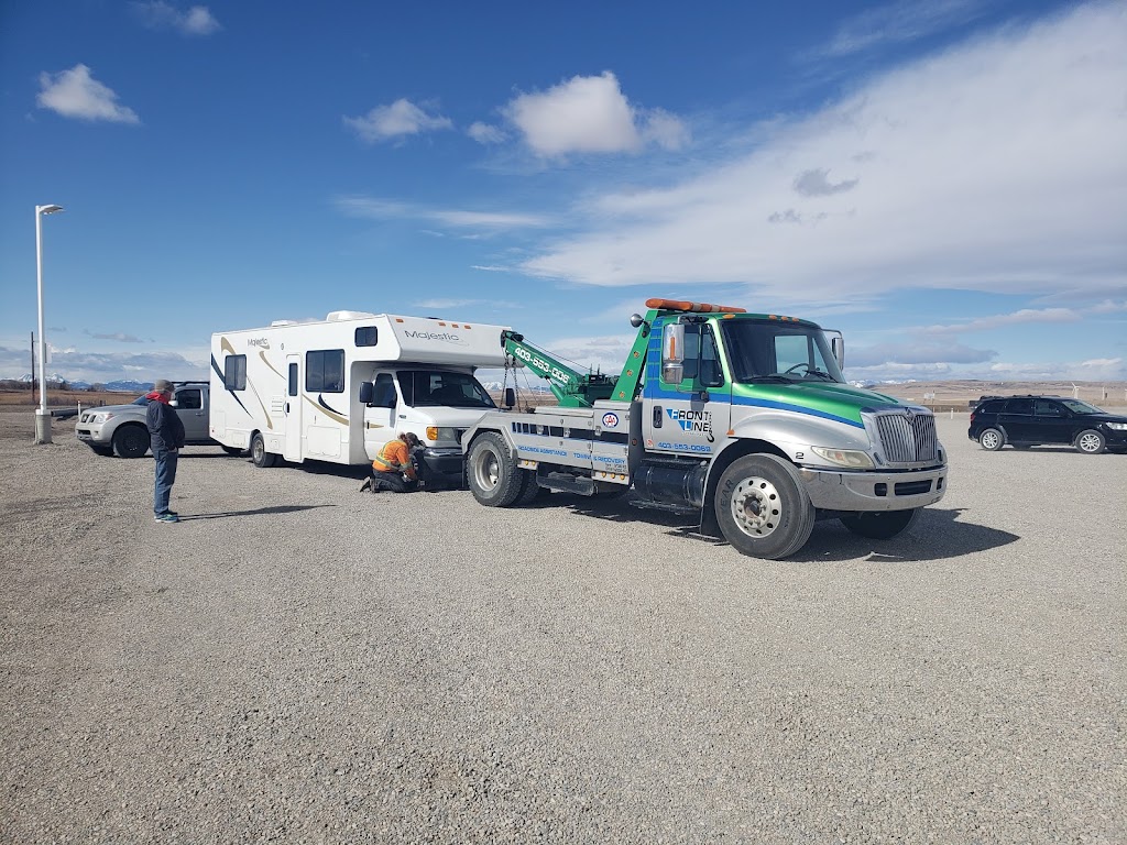 Front Line Towing & Recovery Ltd | P Box 1623, 880 Elk Ave, Pincher Creek, AB T0K 1W0, Canada | Phone: (403) 627-9679