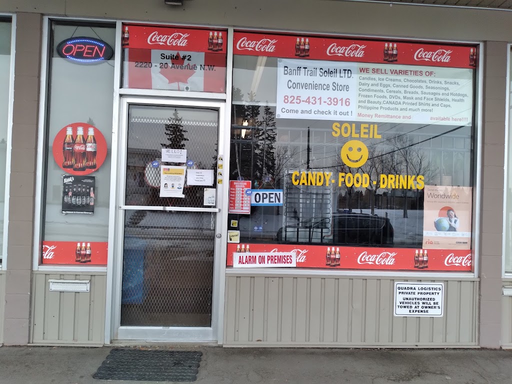 Soleil Convenience Store | 2220 20 Ave NW Unit 2, Calgary, AB T2M 1J2, Canada | Phone: (403) 630-9748