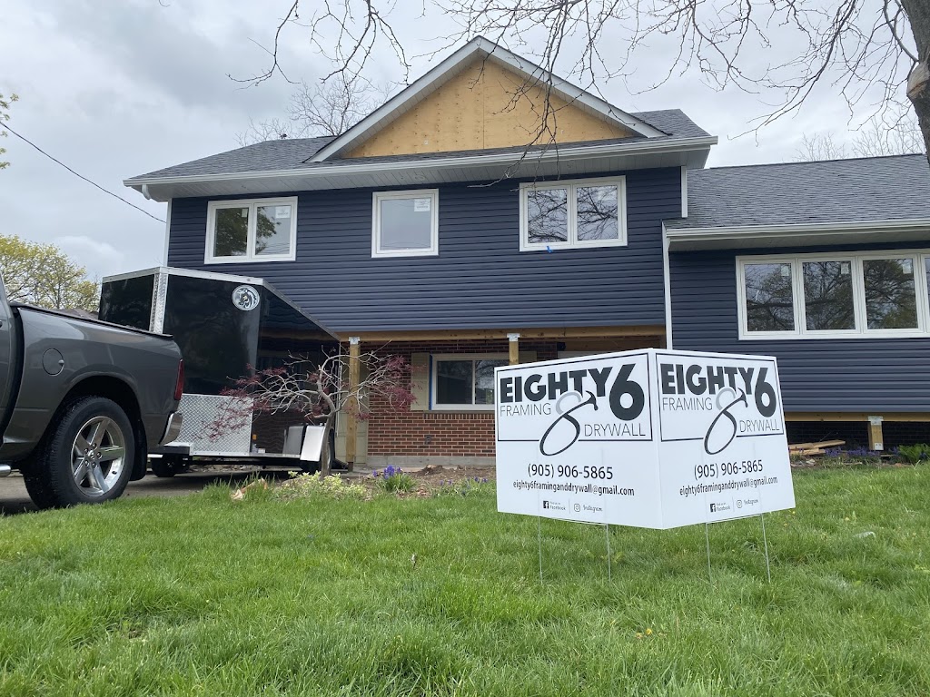 Eighty6 Framing and Drywall | 112 Gregorio Ave, Ancaster, ON L9G 0B9, Canada | Phone: (905) 906-5865