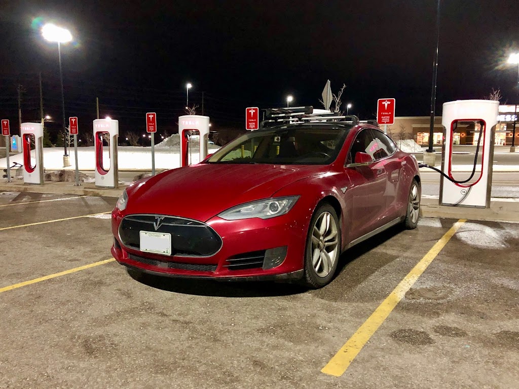 Tesla Supercharger | 100 Mapleview Dr E, Barrie, ON L4N 9H6, Canada | Phone: (877) 798-3752