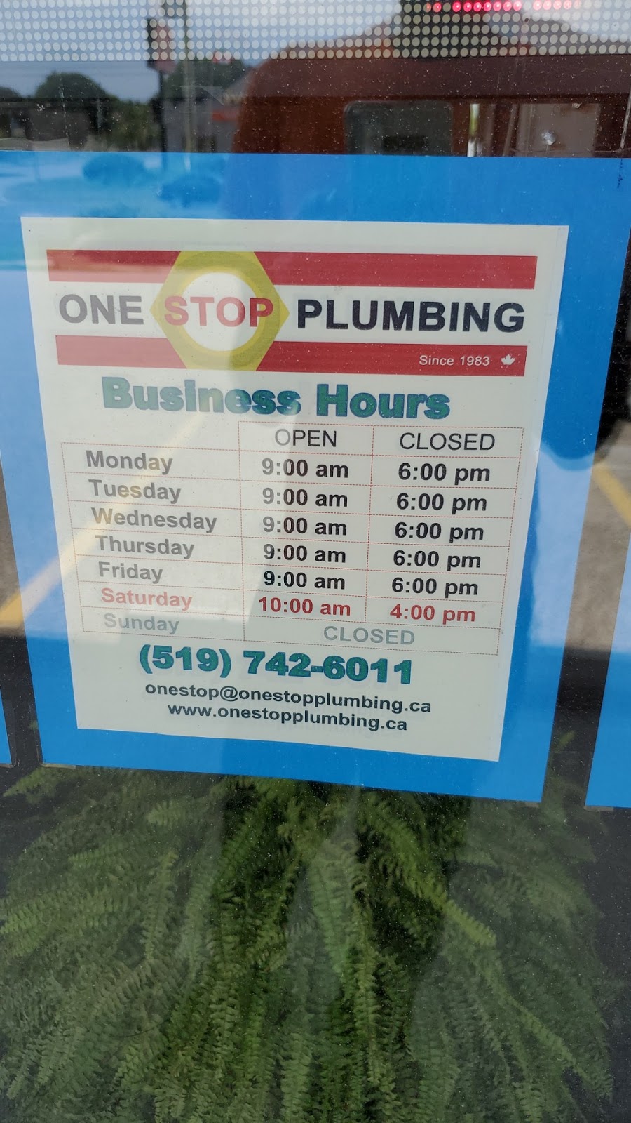 One Stop Plumbing | 842 Victoria St N #2, Kitchener, ON N2B 3C3, Canada | Phone: (519) 742-6011