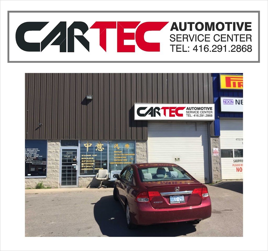 CarTec Automotive Service Center | 4732 Sheppard Ave E Unit14, Scarborough, ON M1S 3V6, Canada | Phone: (416) 291-2868