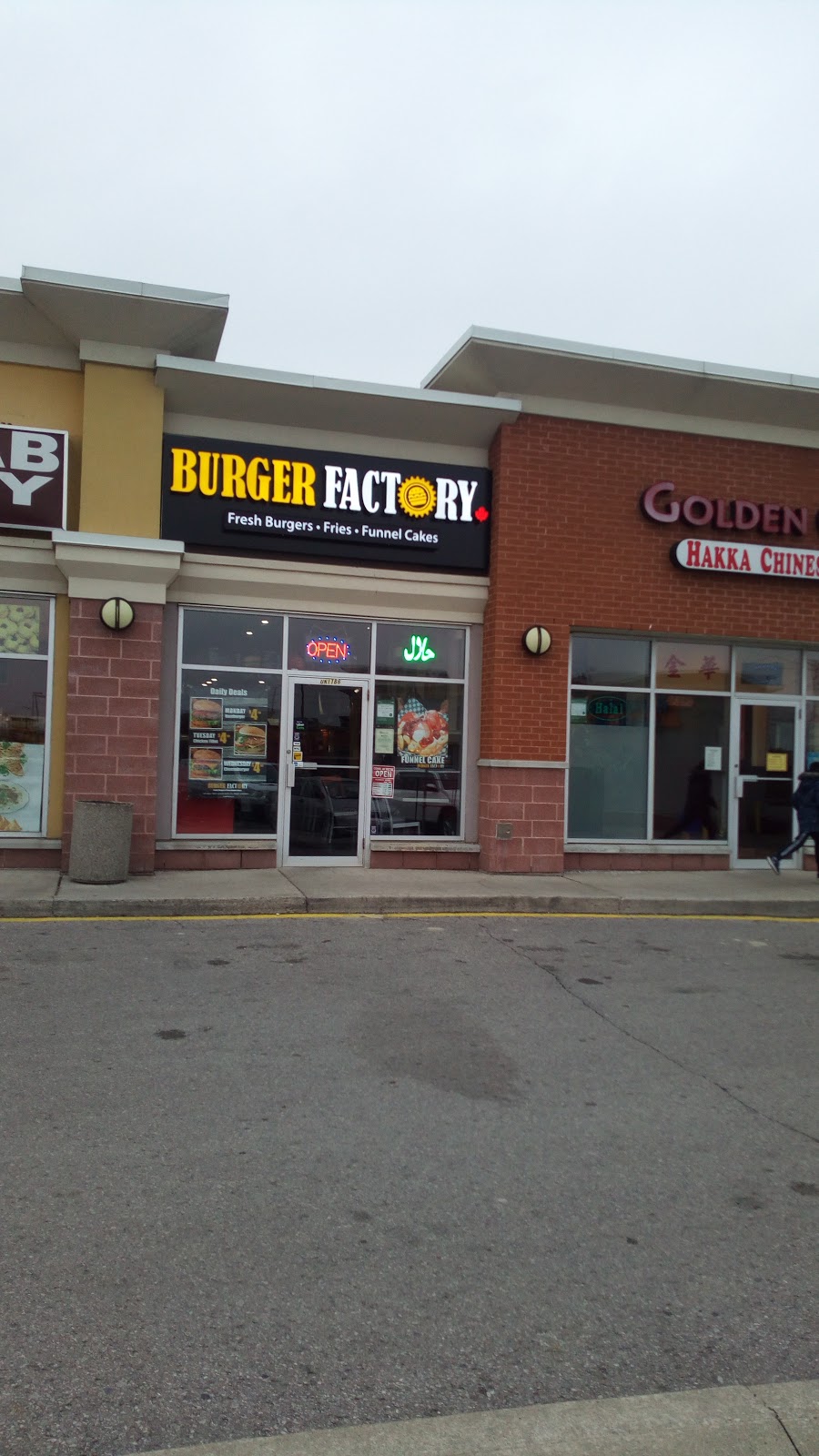 Burger Factory Markham | 6001 14th Ave b6, Markham, ON L3S 4S1, Canada | Phone: (905) 294-6600