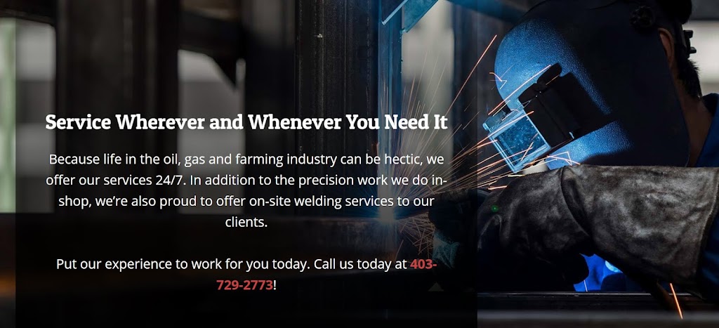 D Leslie Welding | 390045 AB-761, Leslieville, AB T0M 1H0, Canada | Phone: (403) 844-6219