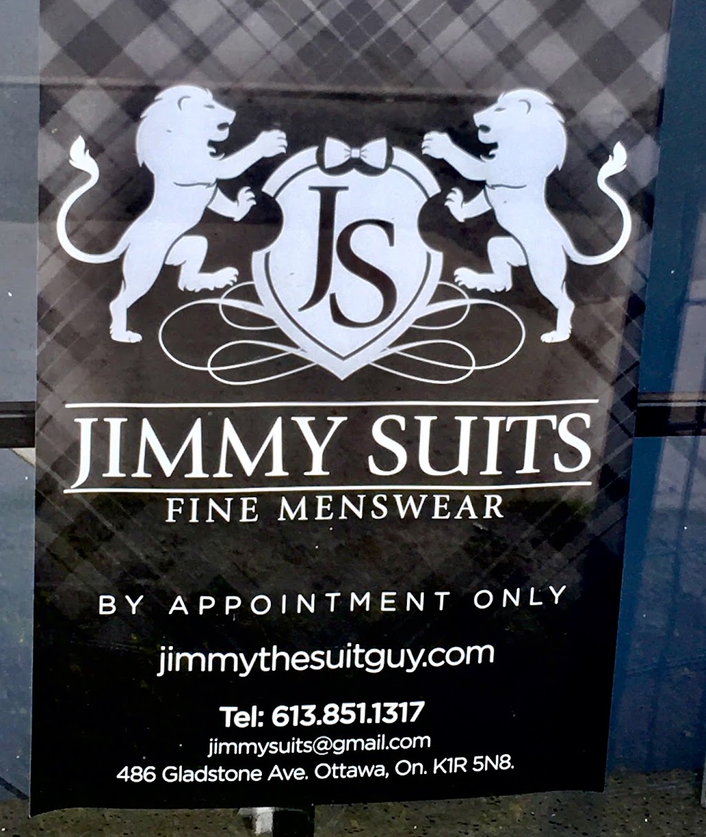 Jimmy Suits | 486 Gladstone Ave, Ottawa, ON K1R 5N8, Canada | Phone: (613) 851-1317