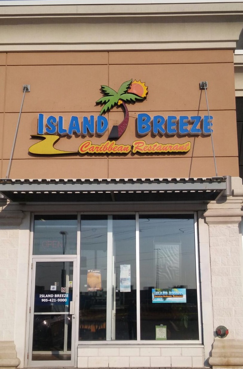 Island Breeze Authentic Jamaican Restaurant | 570 Kingston Rd, Pickering, ON L1V 1A6, Canada | Phone: (905) 421-9000