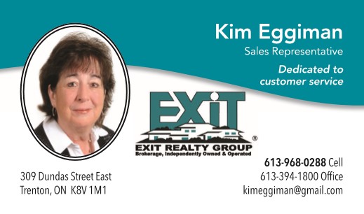 Kim Eggiman at EXIT Realty Group | 309 Dundas St E, Trenton, ON K8V 1M1, Canada | Phone: (613) 968-0288