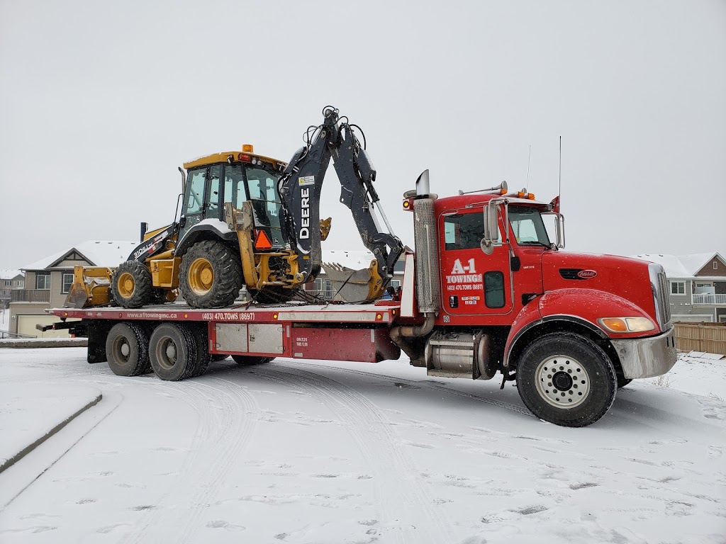 A-1 Towing Inc | 10 Wrangler Place Southeast #19, Rocky View No. 44, AB T1X 0L7, Canada | Phone: (403) 470-8697