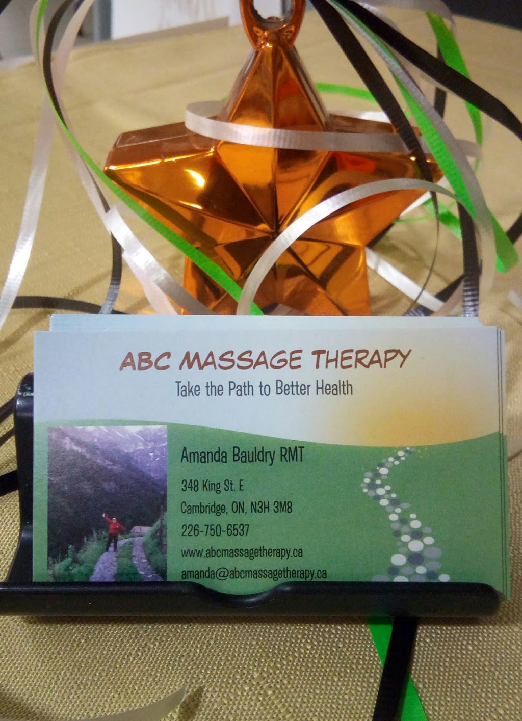 ABC Massage Therapy | 594 Trico Dr, Cambridge, ON N3H 5M8, Canada | Phone: (226) 750-6537