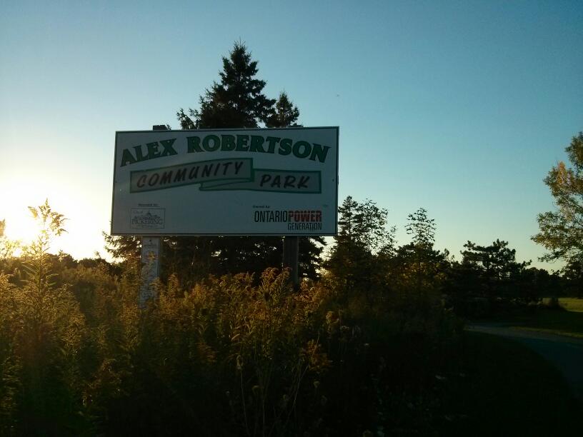 Alex Robertson Park | 700 Sandy Beach Rd, Pickering, ON L1W, Canada | Phone: (905) 683-7575