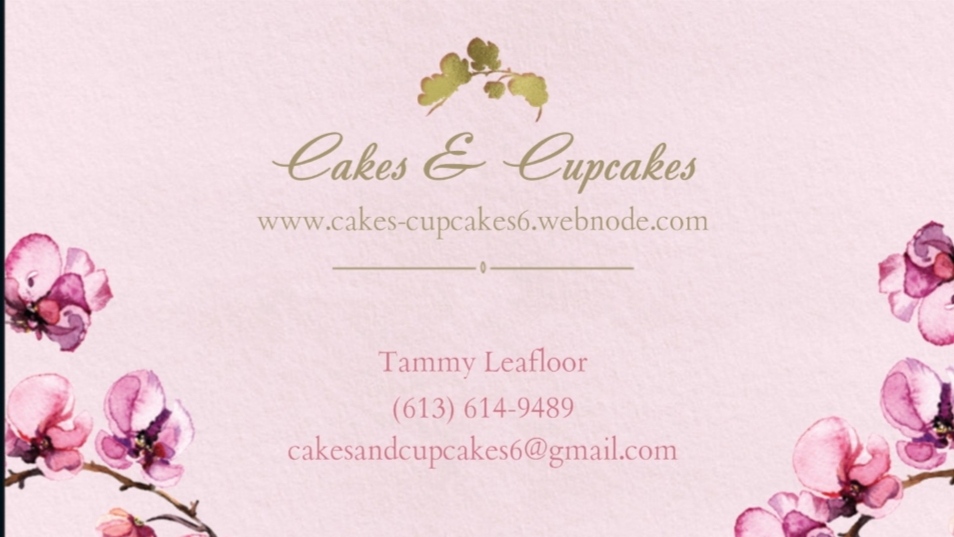 Cakes&Cupcakes | 24 Montebello Ln, Kanata, ON K2L 1X6, Canada | Phone: (613) 614-9489