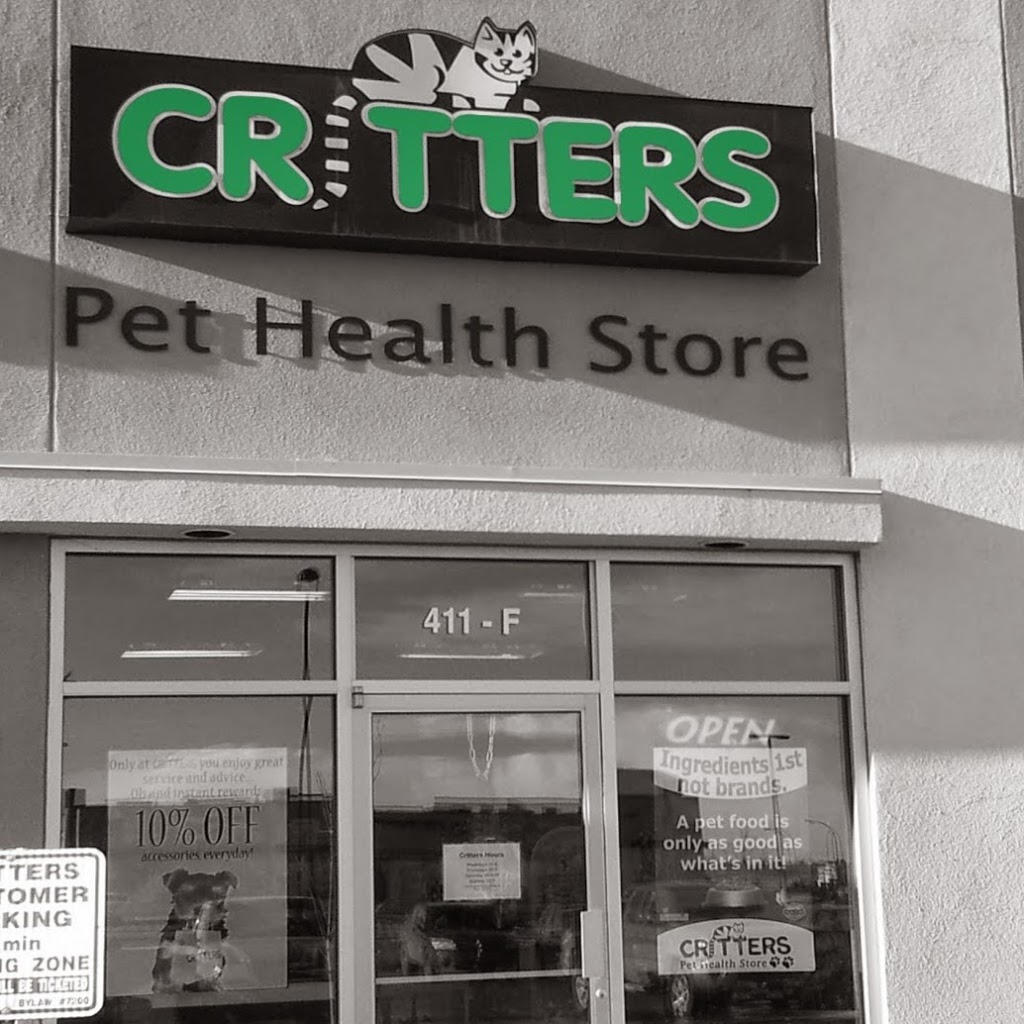 Critters Pet Health Store | 411 Herold Court F, Saskatoon, SK S7V 0A7, Canada | Phone: (306) 477-6333