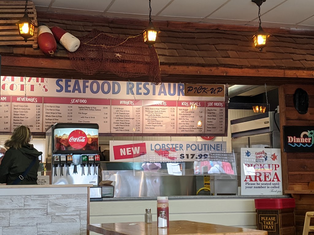 Captain Scotts Seafood Restaurant | 9139 Cavendish Rd, New Glasgow, PE C0A 1N0, Canada | Phone: (902) 963-3131