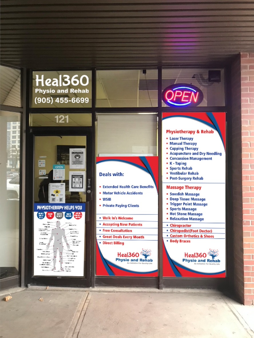 Heal360 Physio and Rehab | 284 Queen St E UNIT #121, Brampton, ON L6V 1C2, Canada | Phone: (905) 455-6699