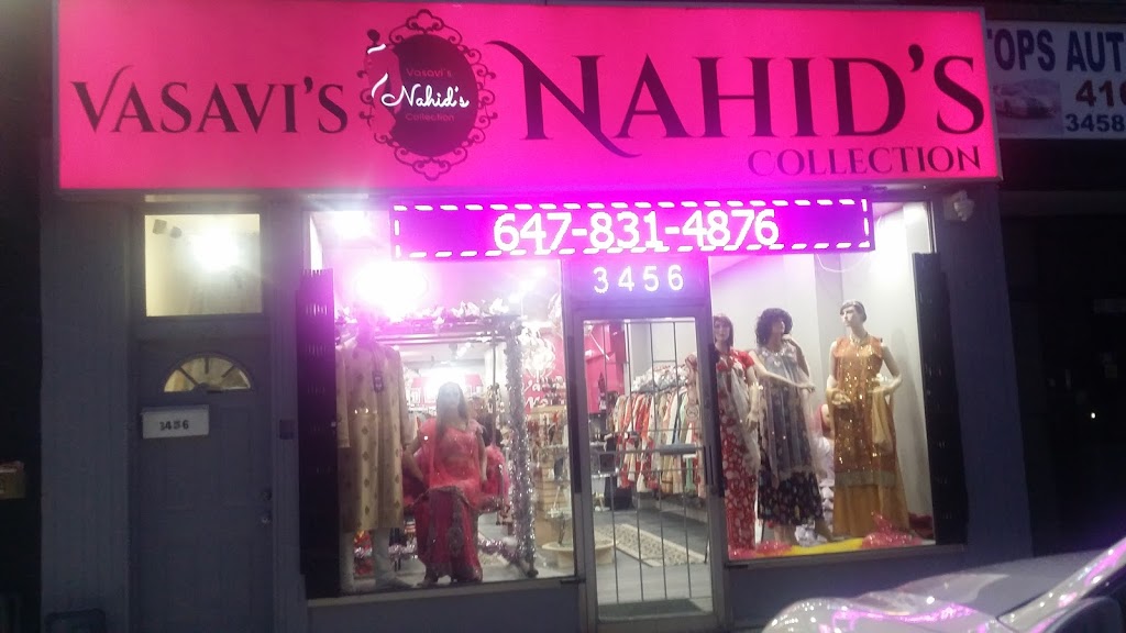 Vasavis Nahids Collection | 3456 Danforth Ave, Scarborough, ON M1L 1E1, Canada | Phone: (647) 831-4876