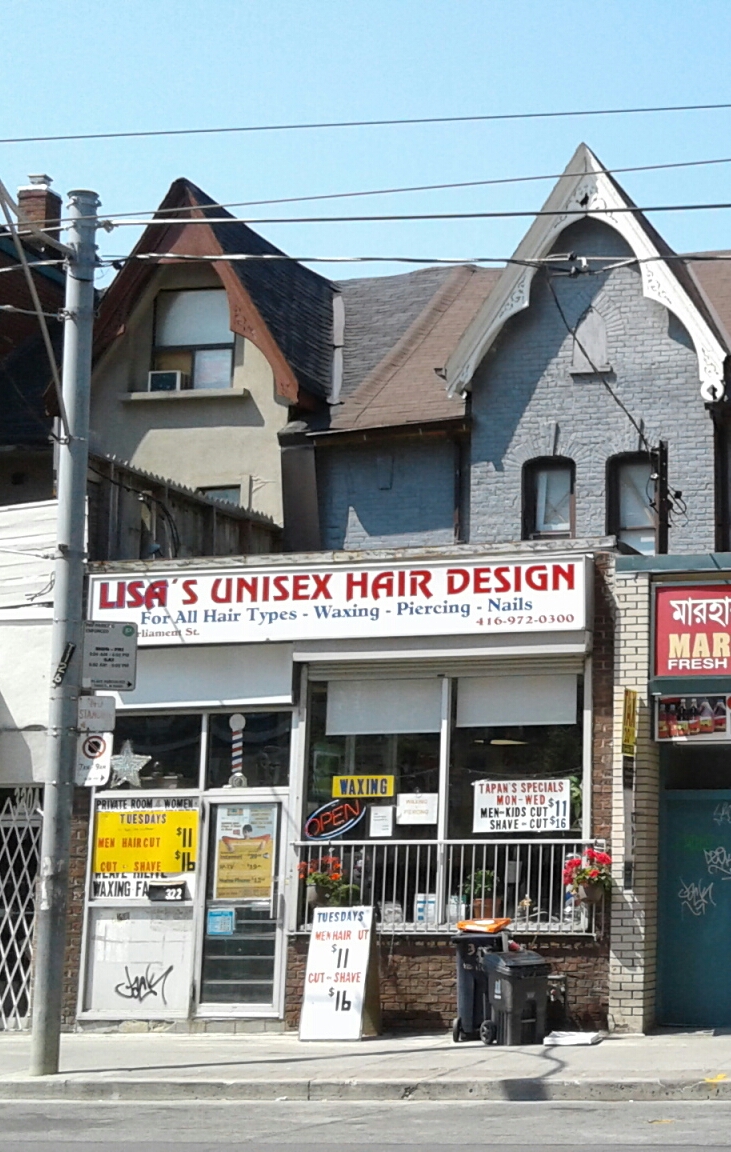 Lisa’s Unisex Hair Design | 322 Parliament St, Toronto, ON M5A 2Z7, Canada | Phone: (416) 972-0300