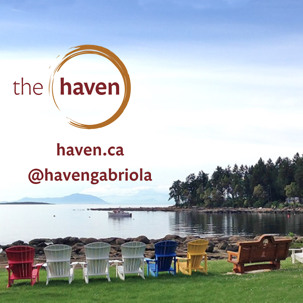 The Haven | 240 Davis Rd, Gabriola, BC V0R 1X1, Canada | Phone: (250) 247-9211