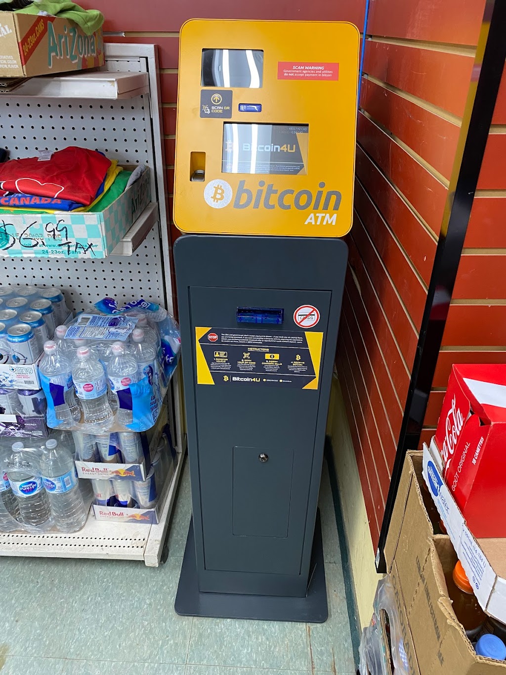 Bitcoin4U Bitcoin ATM | Nickle Gate Variety, 5534 Main St, Whitchurch-Stouffville, ON L4A 8B7, Canada | Phone: (905) 642-0889