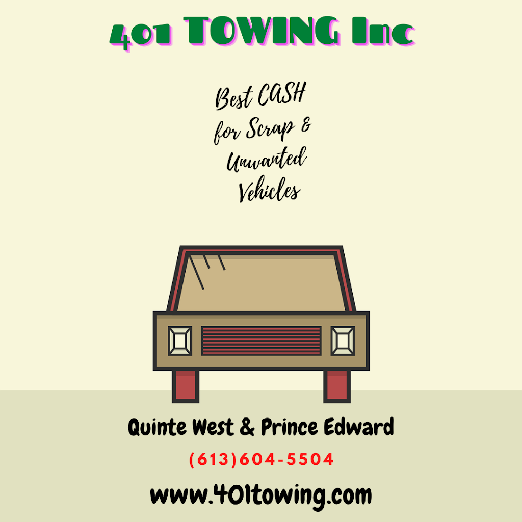 East 401 towing | 708 Carman Rd, Brighton, ON K0K 1H0, Canada | Phone: (416) 522-9911