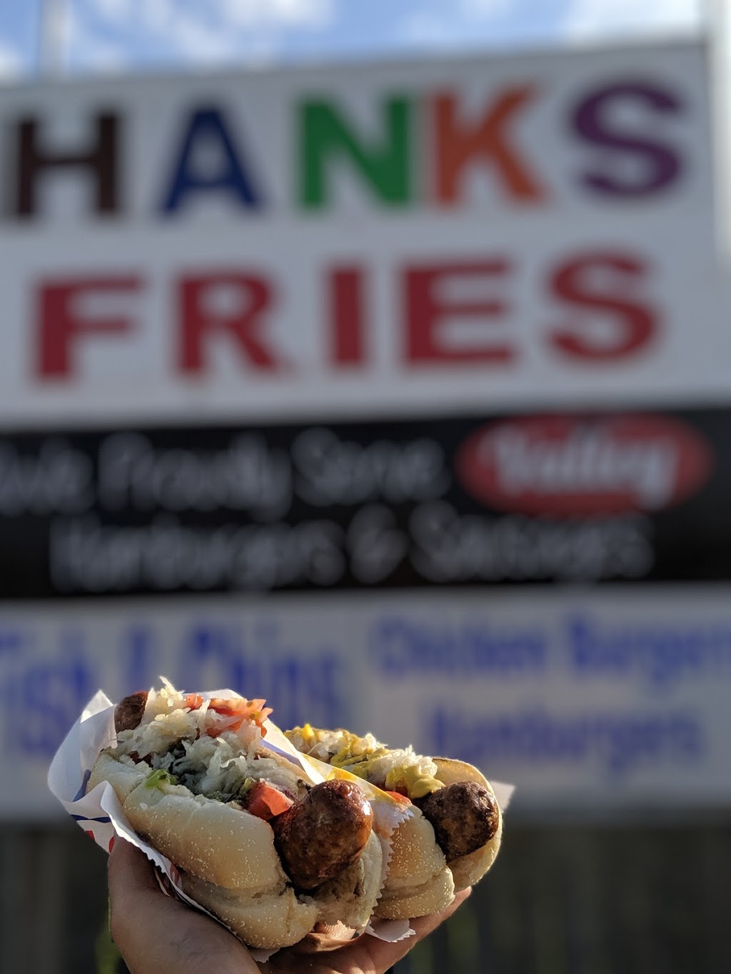 Hanks Fries | 156 Lombard St, Smiths Falls, ON K7A 5B8, Canada | Phone: (613) 283-9010