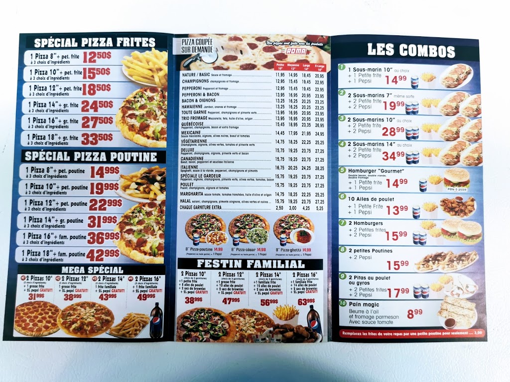 Pizza le Gardeur | 248 Boulevard J. A. Paré Local 102, Repentigny, QC J5Z 4M6, Canada | Phone: (450) 654-0606