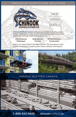 Chinook Scaffold Systems Ltd | 95 Tenth St, Nanaimo, BC V9R 6Z5, Canada | Phone: (888) 562-0600