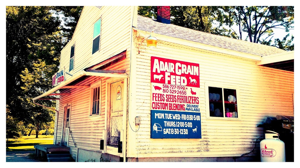 Adair Grain & Feed Co | 3536 Palms Rd, Casco, MI 48064, USA | Phone: (586) 727-1598