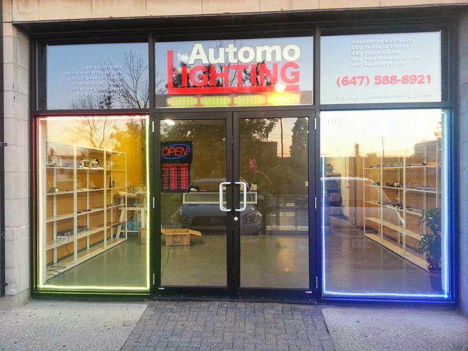 Automo Lighting | 1805 Wilson Ave #105, North York, ON M9M 1A1, Canada | Phone: (647) 588-8921