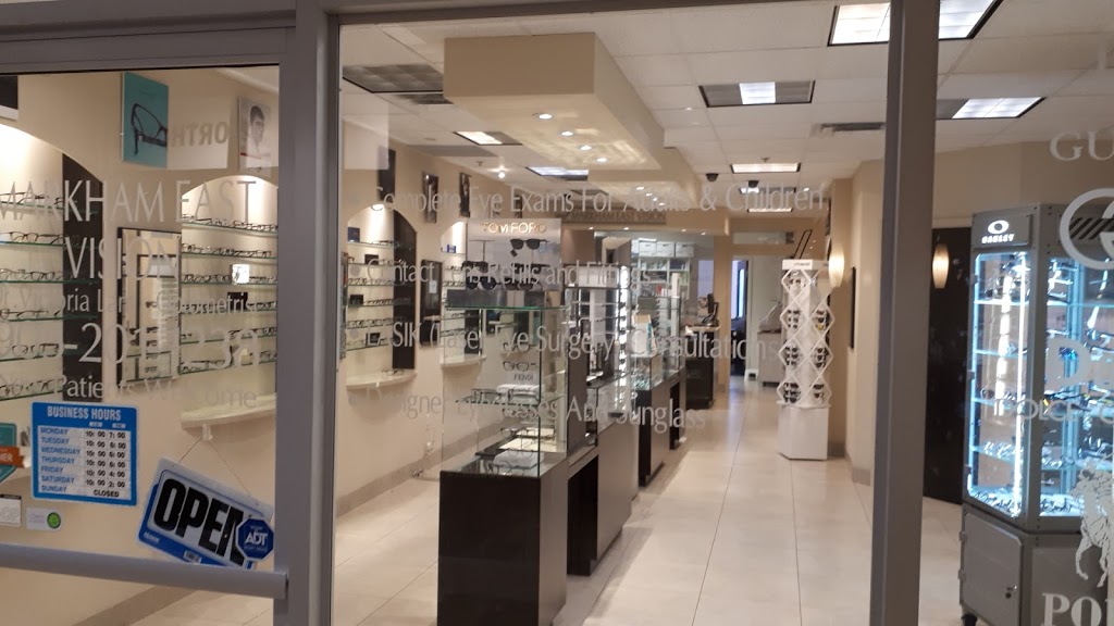 Markham East Vision Center | 110 Copper Creek Dr #103, Markham, ON L6B 0P9, Canada | Phone: (905) 201-1238