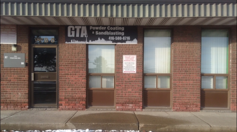 GTA Powder Coating & Sandblasting | 1515 Matheson Blvd E B8, Mississauga, ON L4W 2P5, Canada | Phone: (416) 580-8716