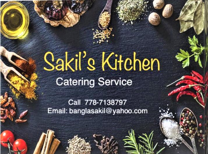 Sakils Kitchen | 11564 141a St, Surrey, BC V3R 3K5, Canada | Phone: (778) 713-8797