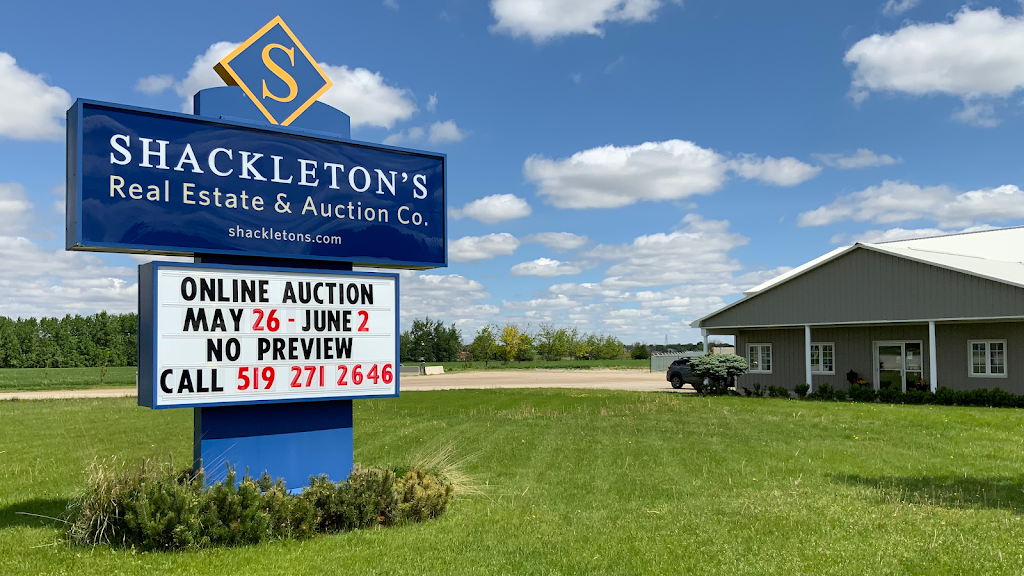 Shackletons Auction Co. | 3715 Embro Rd, Stratford, ON N5A 6S3, Canada | Phone: (519) 271-2646