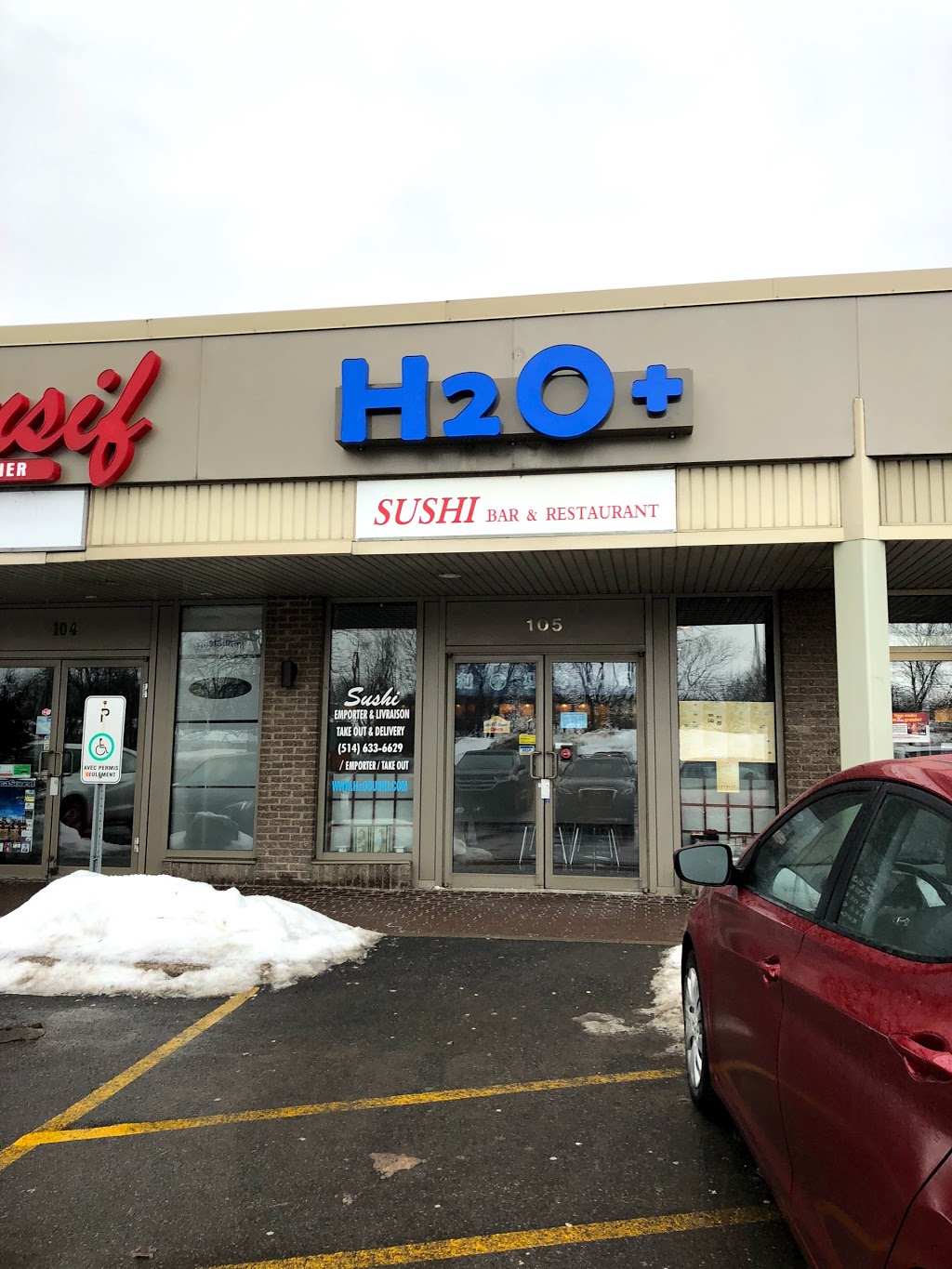 H2O Sushi | 475 Avenue Dumont #105, Dorval, QC H9S 5W2, Canada | Phone: (514) 633-6629