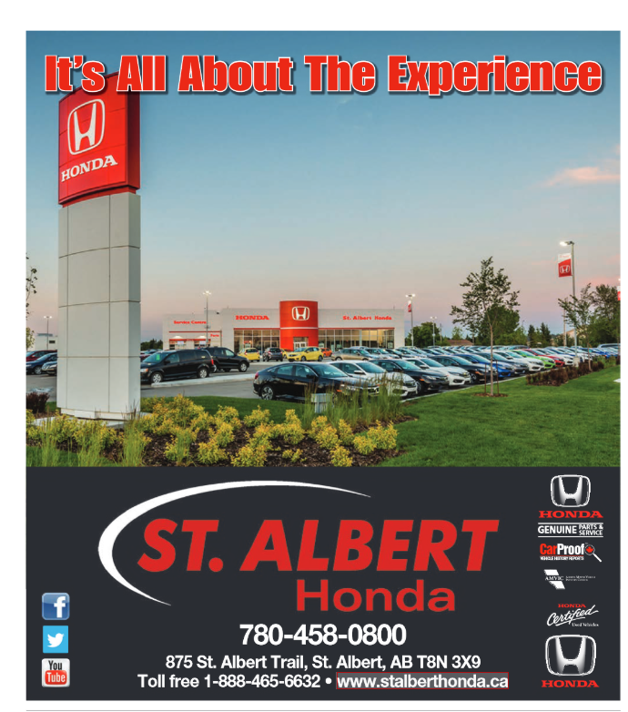 St. Albert Honda Service and Parts Centre | 875 St Albert Trail, St. Albert, AB T8N 3X9, Canada | Phone: (888) 465-6632