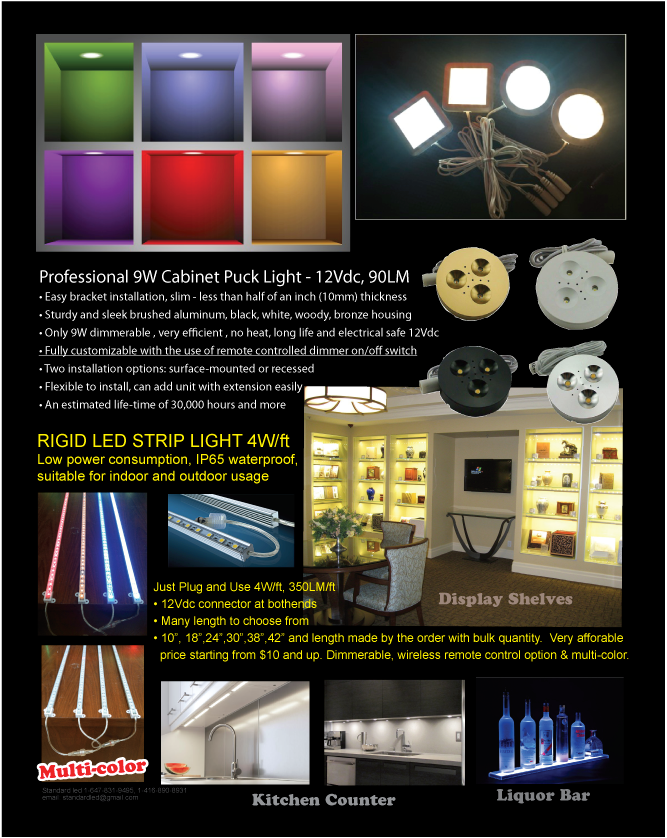 STANDARD LED | 7007 Islington Ave #15, Woodbridge, ON L4L 1V8, Canada | Phone: (647) 831-9495