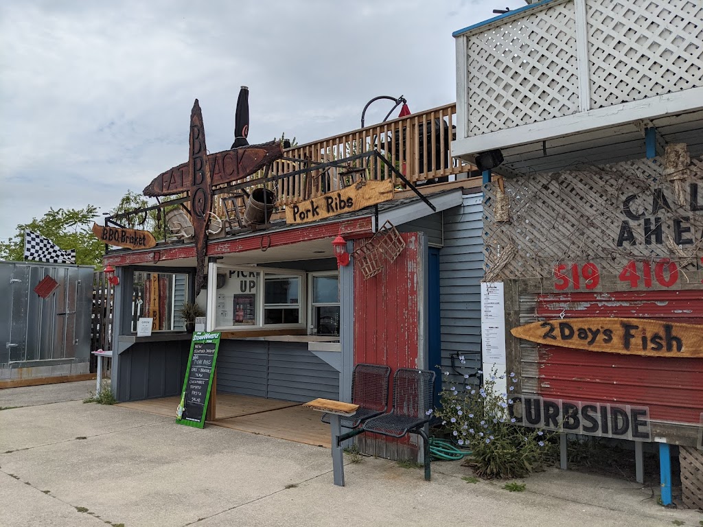 Fat Back BBQ | 1 Main St, Port Dover, ON N0A 1N0, Canada | Phone: (519) 410-2177