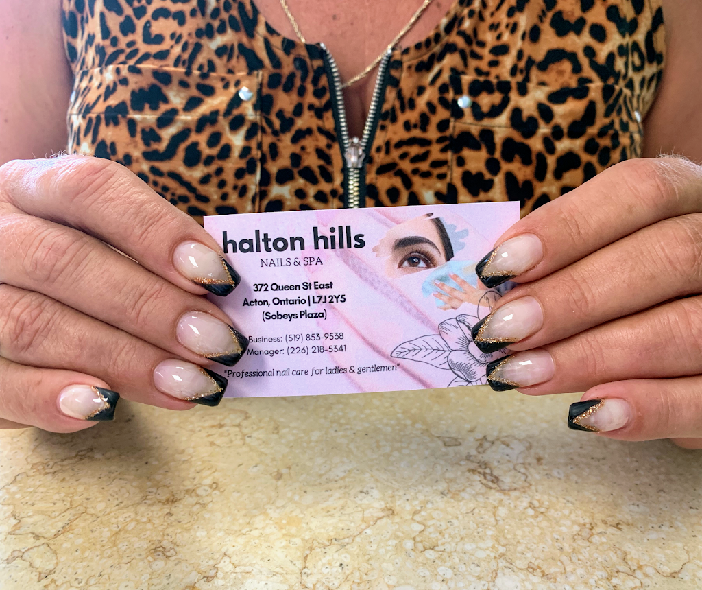 Halton Hills Nails & Spa | 372 Queen St Unit 12, Acton, ON L7J 2Y5, Canada | Phone: (519) 853-9538