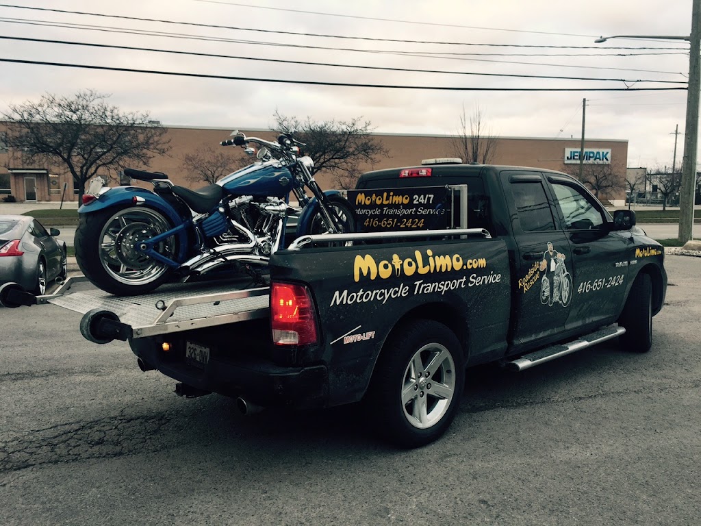 MotoLimo-Motorcycle Transport & Towing | 19 8th Ave, Mississauga, ON L4X 2R6, Canada | Phone: (416) 651-2424