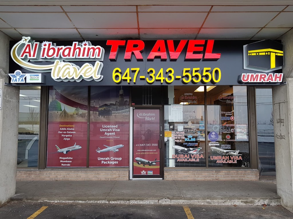 Al-Ibrahim Travel & Tours | 20 Rexdale Blvd, Etobicoke, ON M9W 5Z3, Canada | Phone: (647) 343-5550