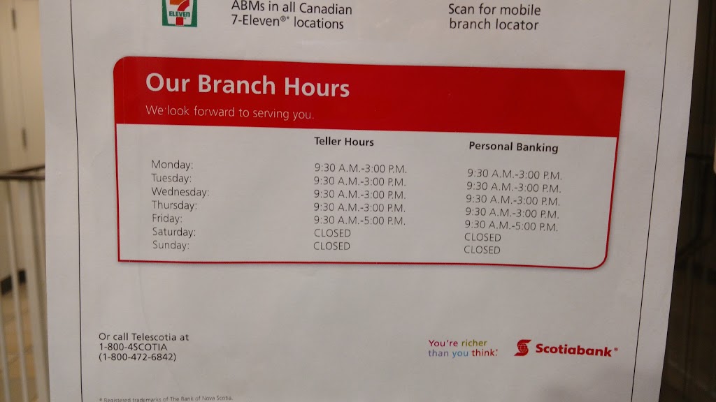 Scotiabank | 1265 York Mills Rd, Toronto, ON M3A 1Z4, Canada | Phone: (416) 448-7000