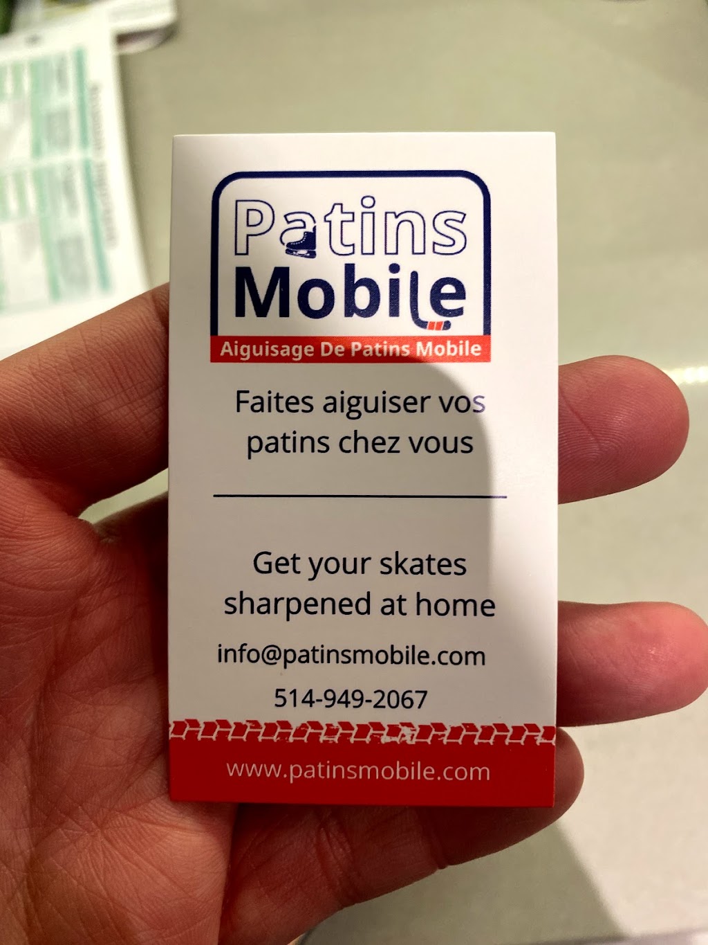 Patins Mobile | Faites aiguiser vos patins chez vous | 24 Rue Rémi-Franc, Blainville, QC J7C 0T7, Canada | Phone: (514) 949-2067