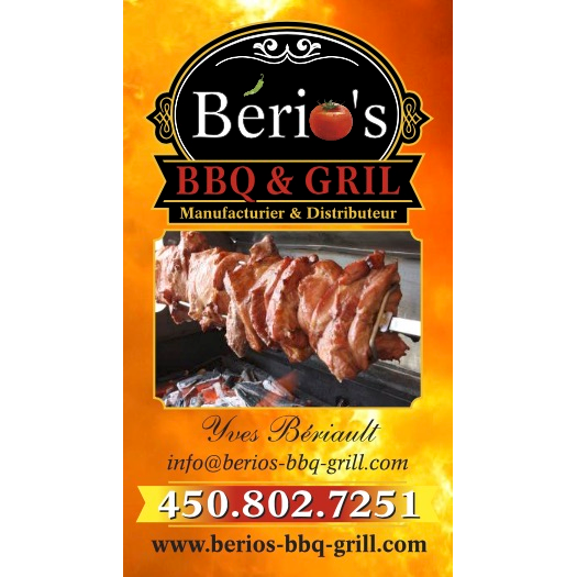 Berios BBQ & Grill | 607 Gaétan, Salaberry-de-Valleyfield, QC J6S 0A7, Canada | Phone: (450) 802-7251