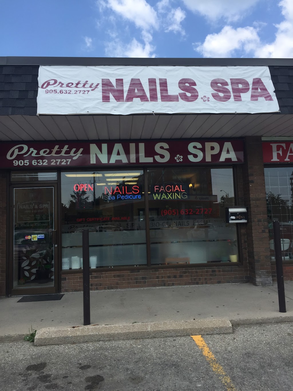 Pretty Nails & Spa | 5295 Lakeshore Rd, Burlington, ON L7L 1C7, Canada | Phone: (905) 632-2727