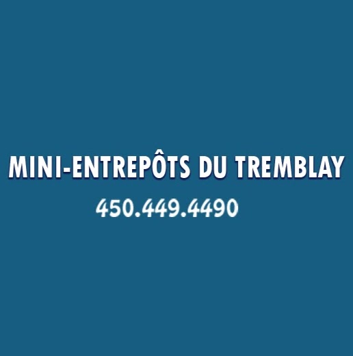 Mini-Entrepôts du Tremblay | 100 Chemin du Tremblay, Boucherville, QC J4B 6Z6, Canada | Phone: (450) 449-4490