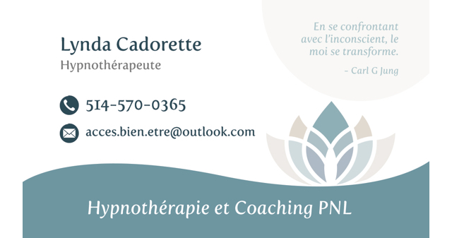 Hypnothérapie - Accès Bien-être - Hypnose | 920 Boulevard Iberville local 114, Repentigny, QC J5Y 2P9, Canada | Phone: (514) 570-0365